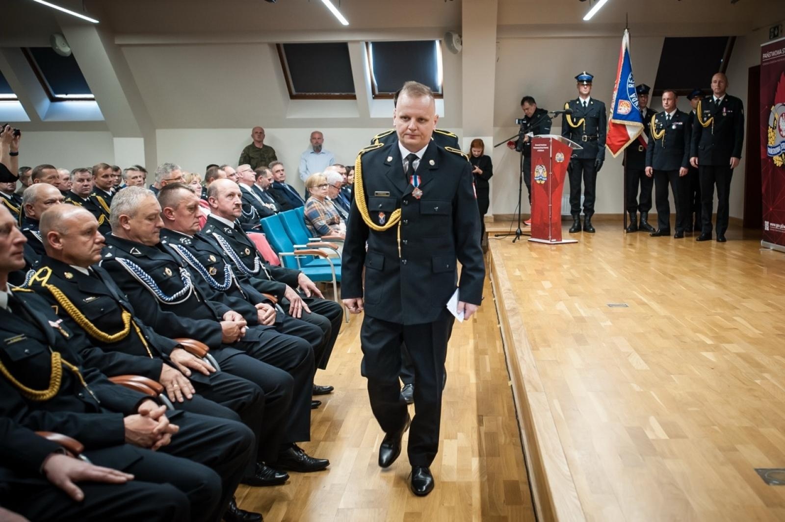 Zdjęcie w galerii na portalu naszraciborz.pl: Uroczystość z okazji Dnia Strażaka na Zamku Piastowskim [FOTO i WIDEO] wiadomości z regionu