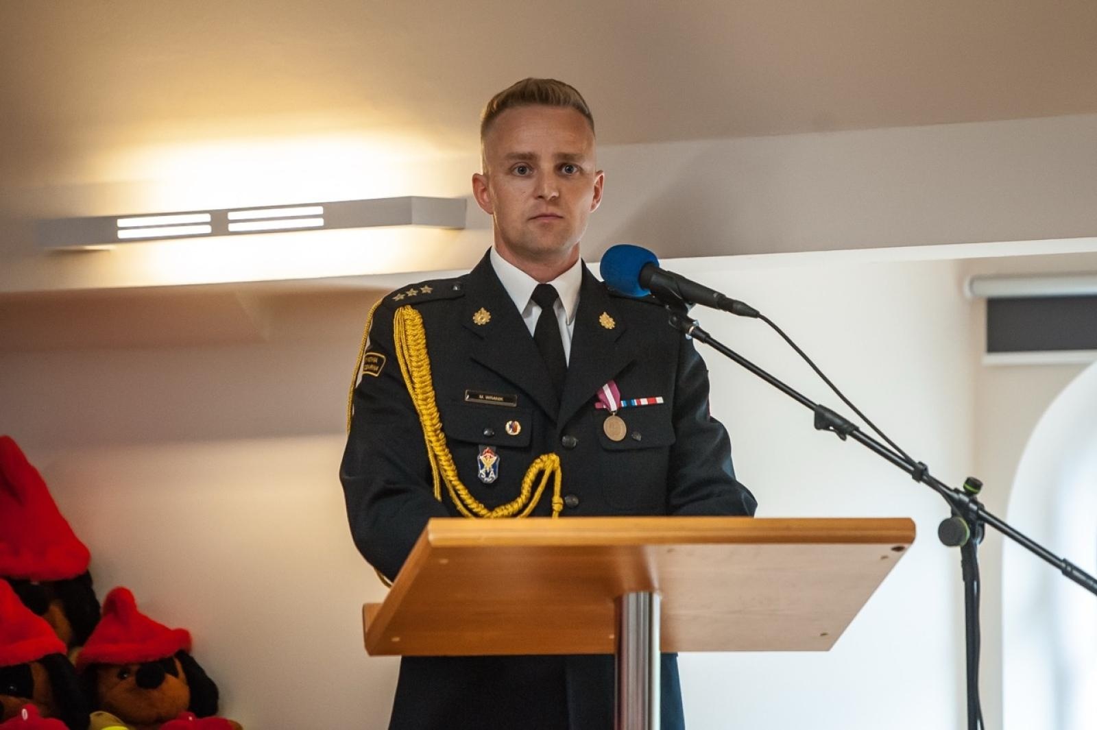 Zdjęcie w galerii na portalu naszraciborz.pl: Uroczystość z okazji Dnia Strażaka na Zamku Piastowskim [FOTO i WIDEO] wiadomości z regionu