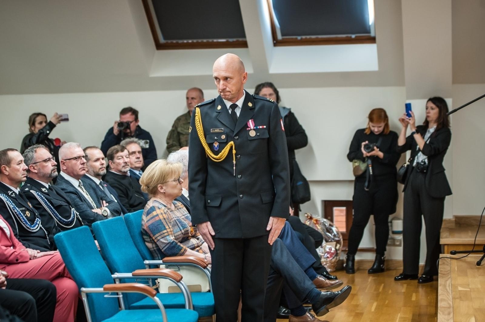 Zdjęcie w galerii na portalu naszraciborz.pl: Uroczystość z okazji Dnia Strażaka na Zamku Piastowskim [FOTO i WIDEO] wiadomości z regionu