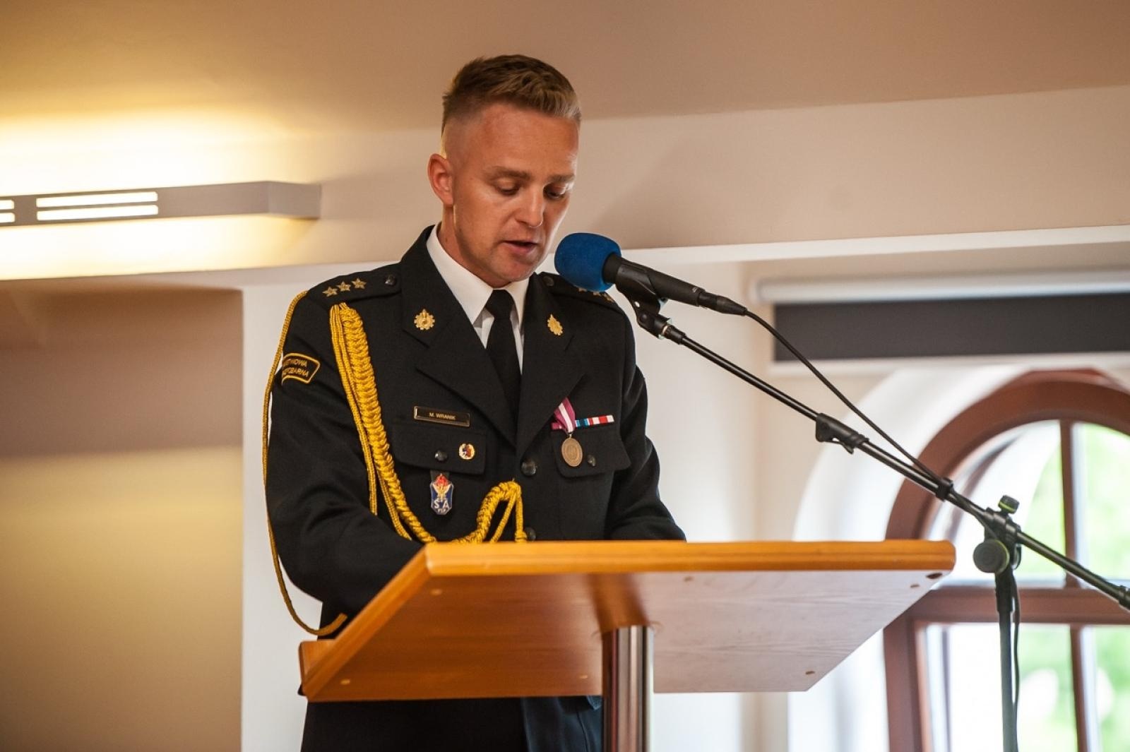 Zdjęcie w galerii na portalu naszraciborz.pl: Uroczystość z okazji Dnia Strażaka na Zamku Piastowskim [FOTO i WIDEO] wiadomości z regionu