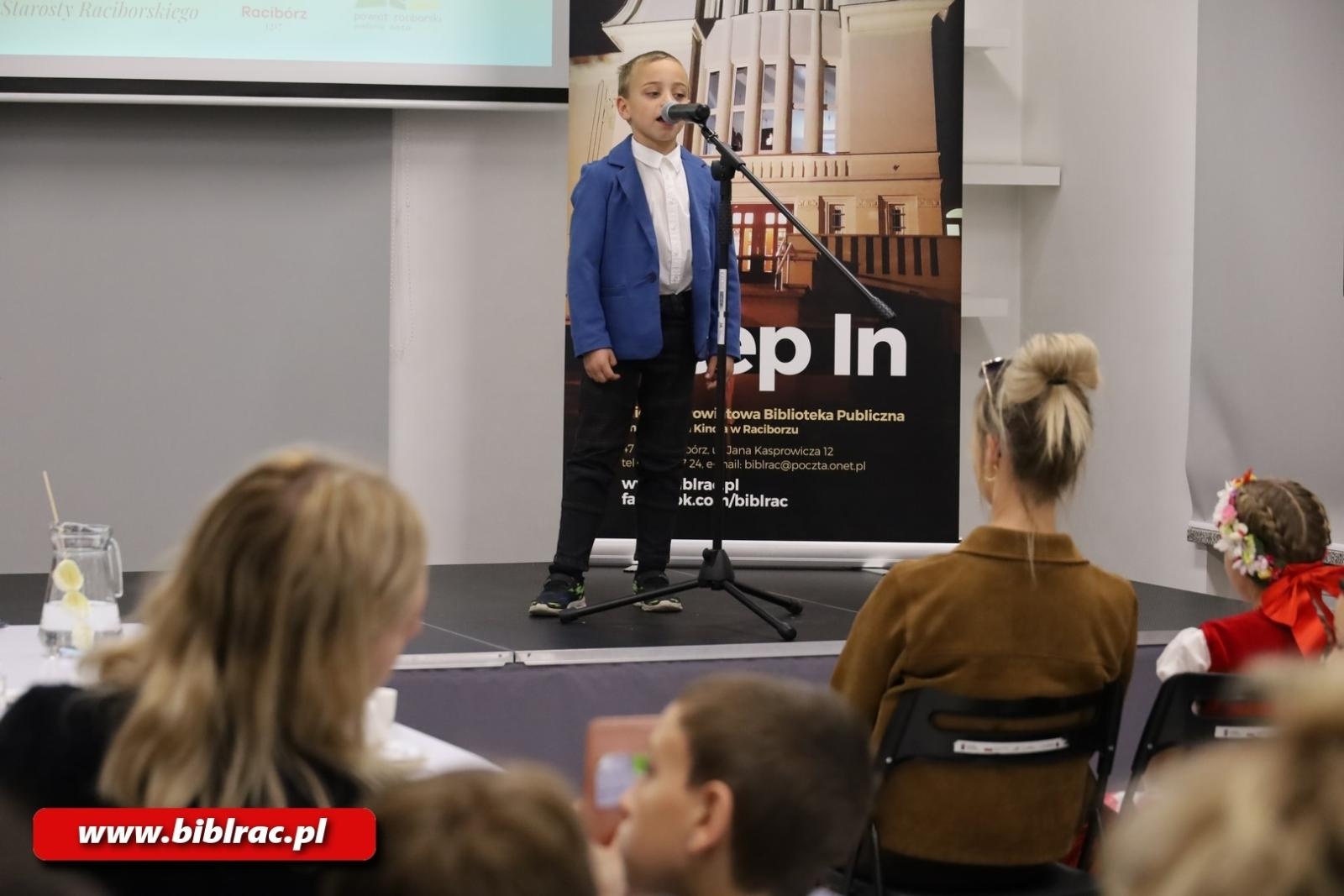 Zdjęcie w galerii na portalu naszraciborz.pl: Konkurs Gwary Śląskiej na finał Tygodnia Bibliotek wiadomości z regionu