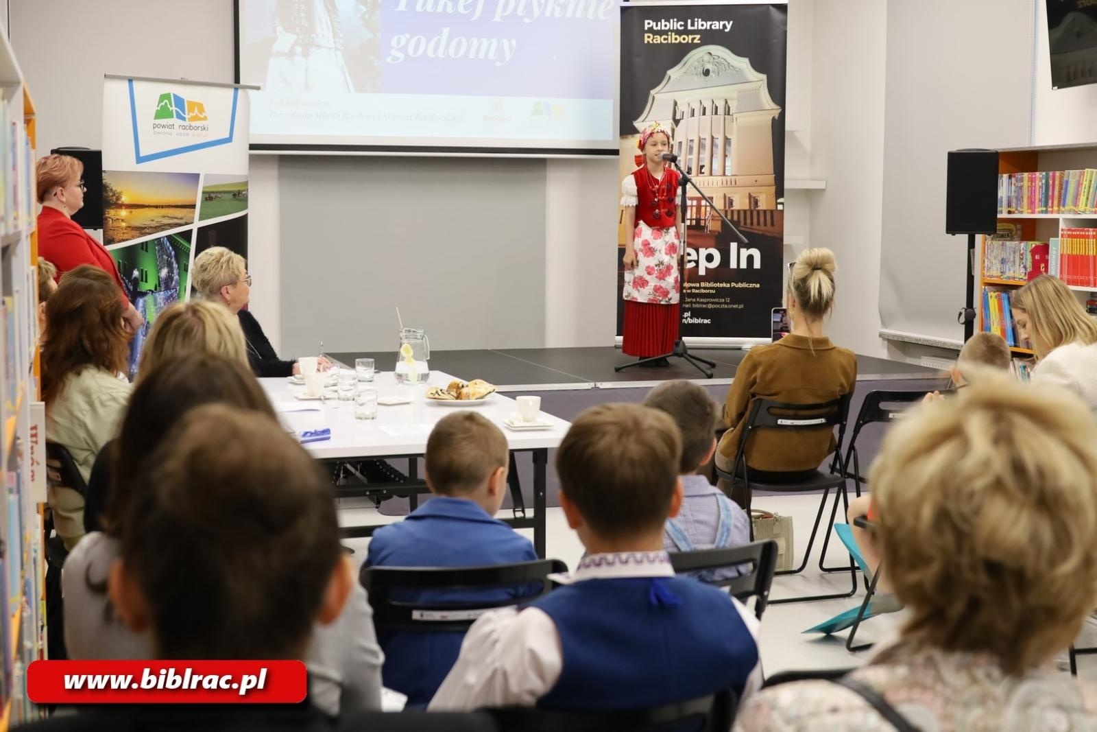 Zdjęcie w galerii na portalu naszraciborz.pl: Konkurs Gwary Śląskiej na finał Tygodnia Bibliotek wiadomości z regionu