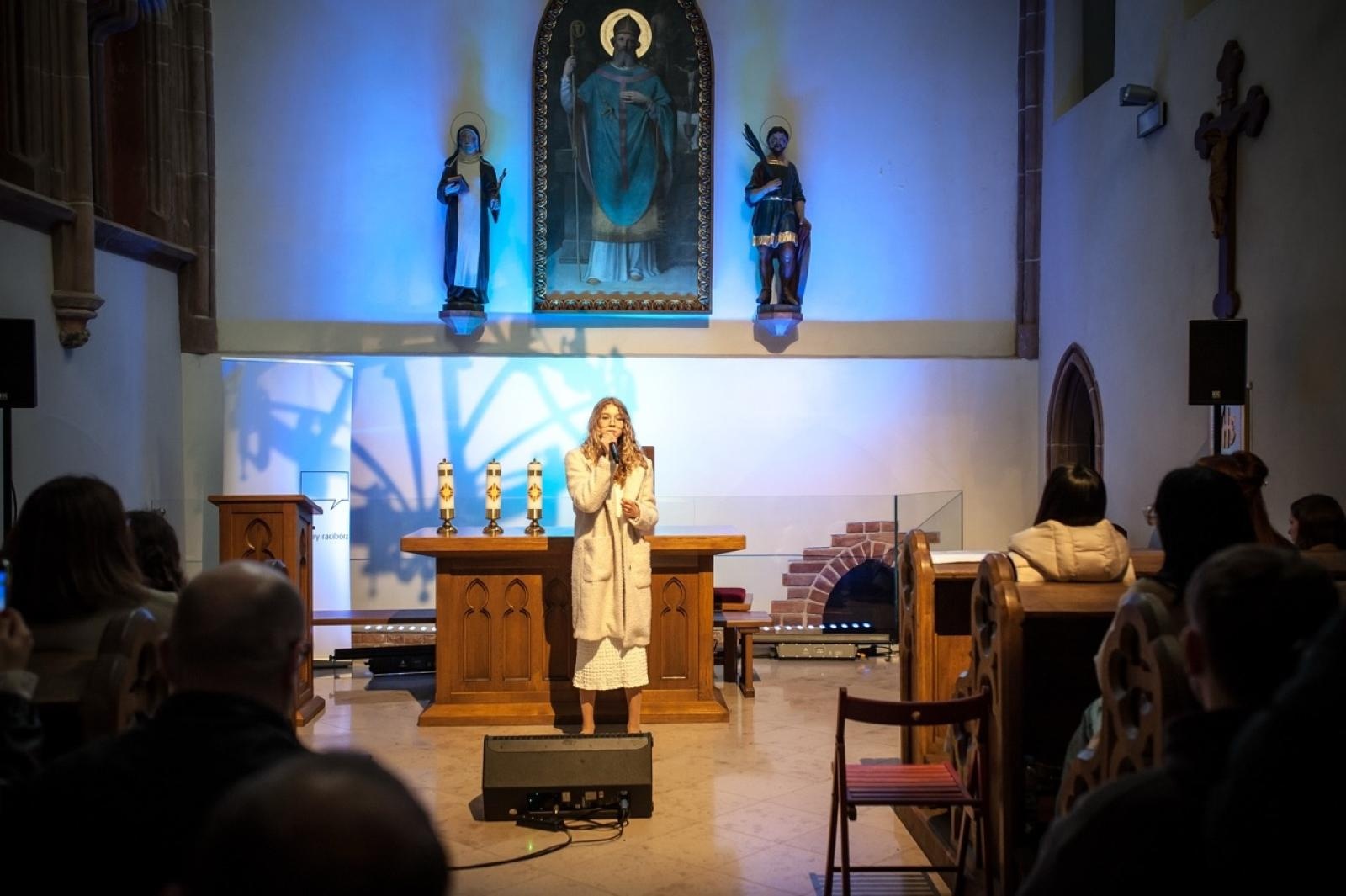 Zdjęcie w galerii na portalu naszraciborz.pl: Urodzinowy Koncert dla Jana Pawła II w Kaplicy Zamkowej wiadomości z regionu