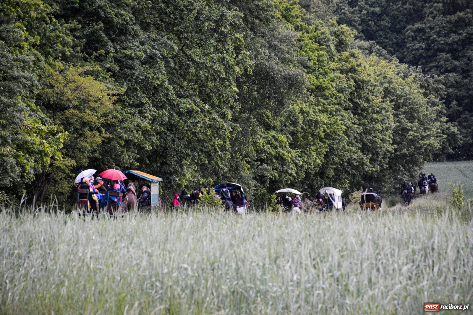 Zdjęcie w galerii na portalu naszraciborz.pl: Procesja św. Urbana w Kobyli odbyła się mimo deszczu. Wierni nie zawiedli wiadomości z regionu