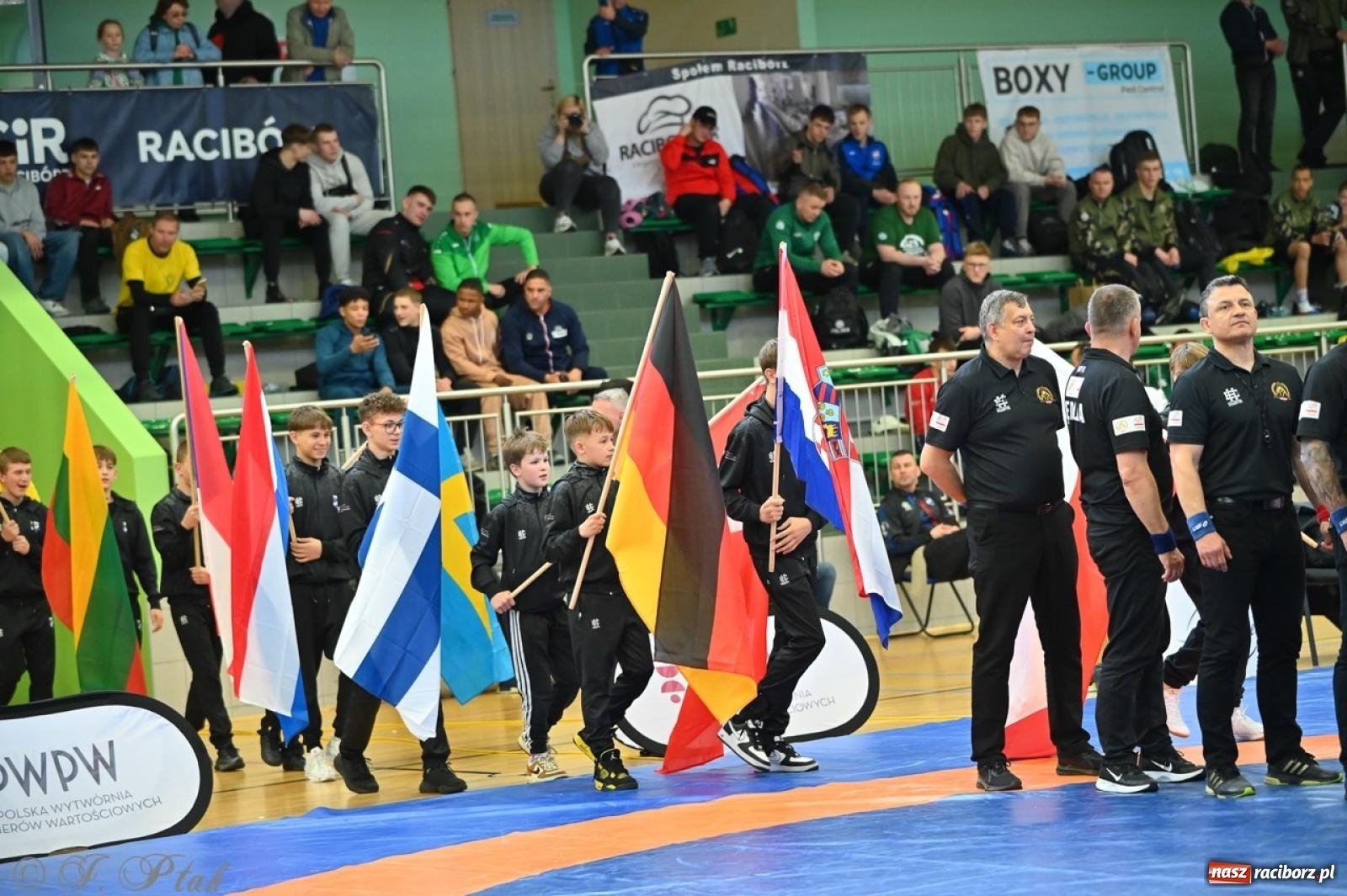 Zdjęcie w galerii na portalu naszraciborz.pl: Międzynarodowe starcie na matach. Racibórz gospodarzem Mistrzostw Polski Juniorów w zapasach klasycznych wiadomości z regionu