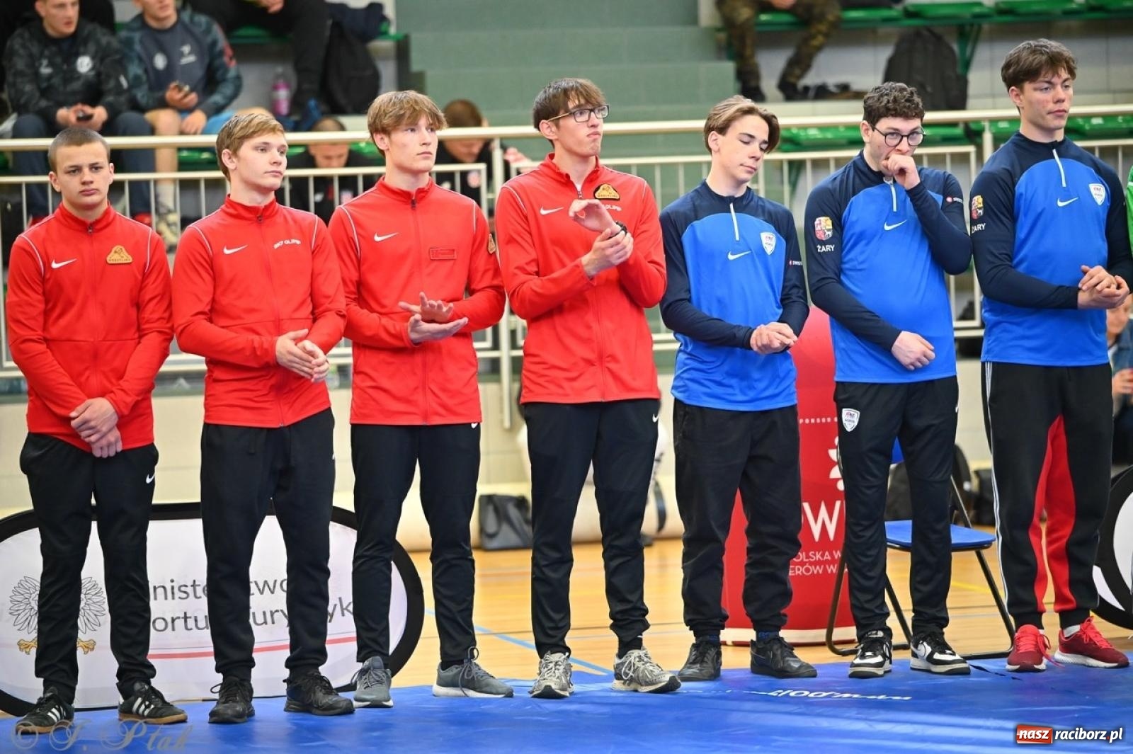 Zdjęcie w galerii na portalu naszraciborz.pl: Międzynarodowe starcie na matach. Racibórz gospodarzem Mistrzostw Polski Juniorów w zapasach klasycznych wiadomości z regionu