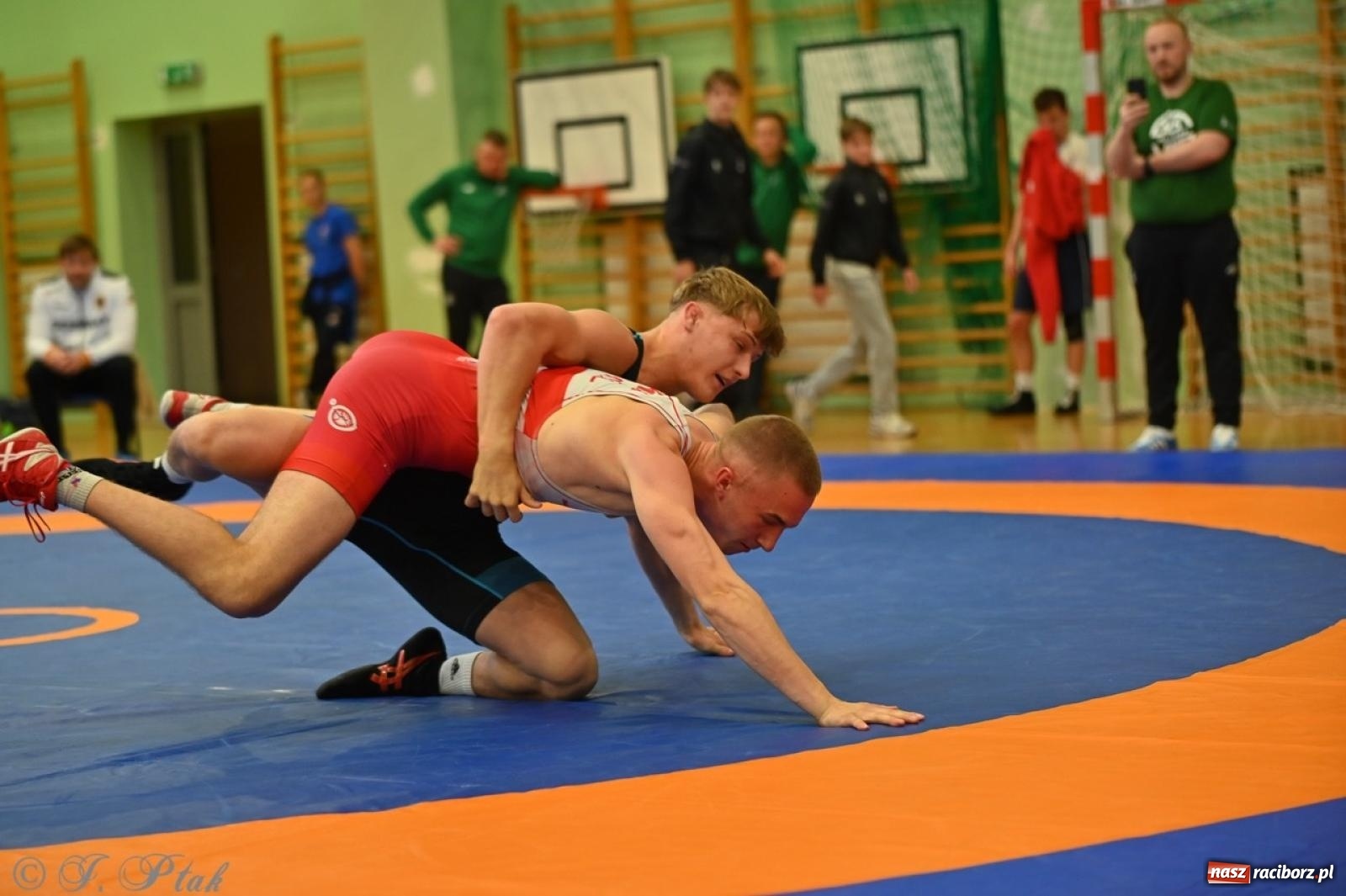 Zdjęcie w galerii na portalu naszraciborz.pl: Międzynarodowe starcie na matach. Racibórz gospodarzem Mistrzostw Polski Juniorów w zapasach klasycznych wiadomości z regionu