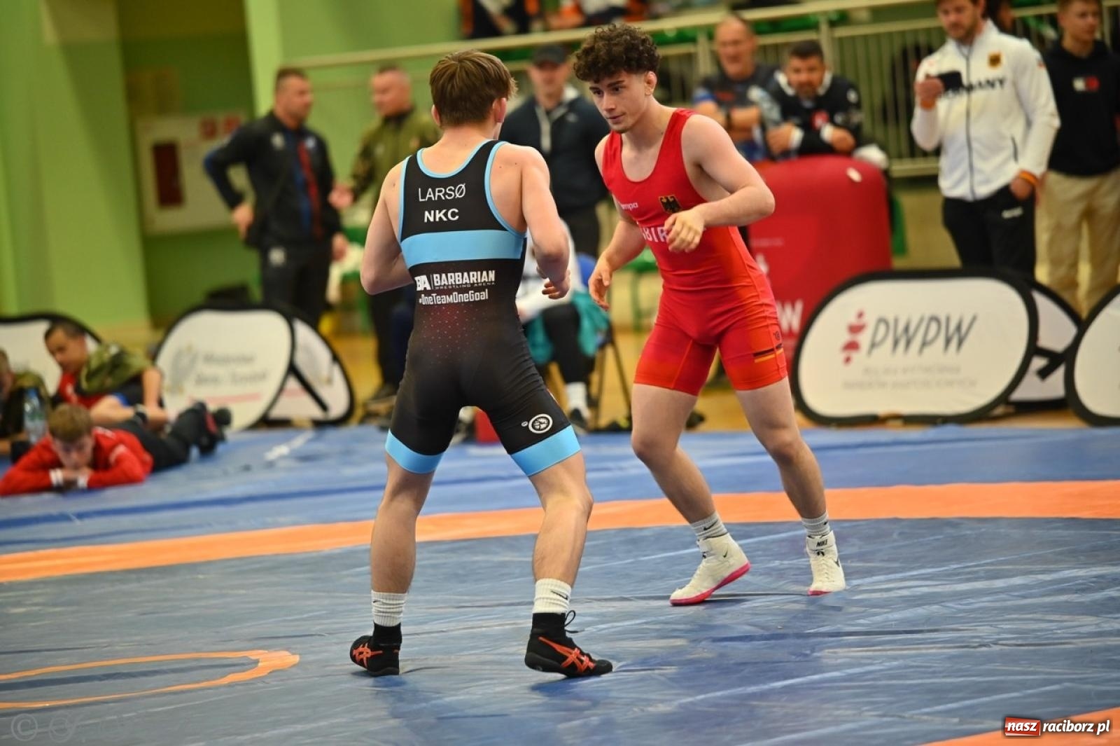 Zdjęcie w galerii na portalu naszraciborz.pl: Międzynarodowe starcie na matach. Racibórz gospodarzem Mistrzostw Polski Juniorów w zapasach klasycznych wiadomości z regionu