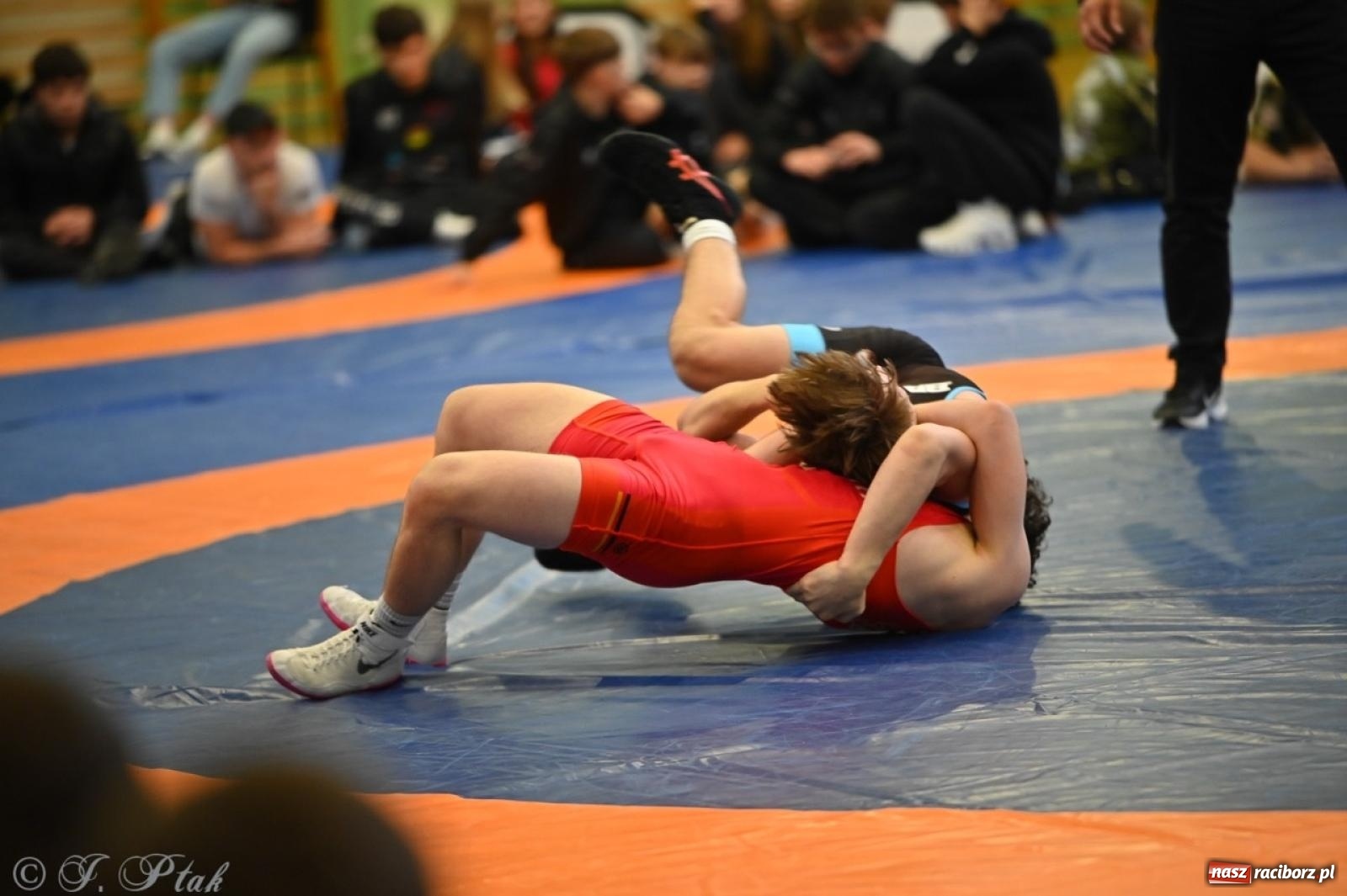Zdjęcie w galerii na portalu naszraciborz.pl: Międzynarodowe starcie na matach. Racibórz gospodarzem Mistrzostw Polski Juniorów w zapasach klasycznych wiadomości z regionu