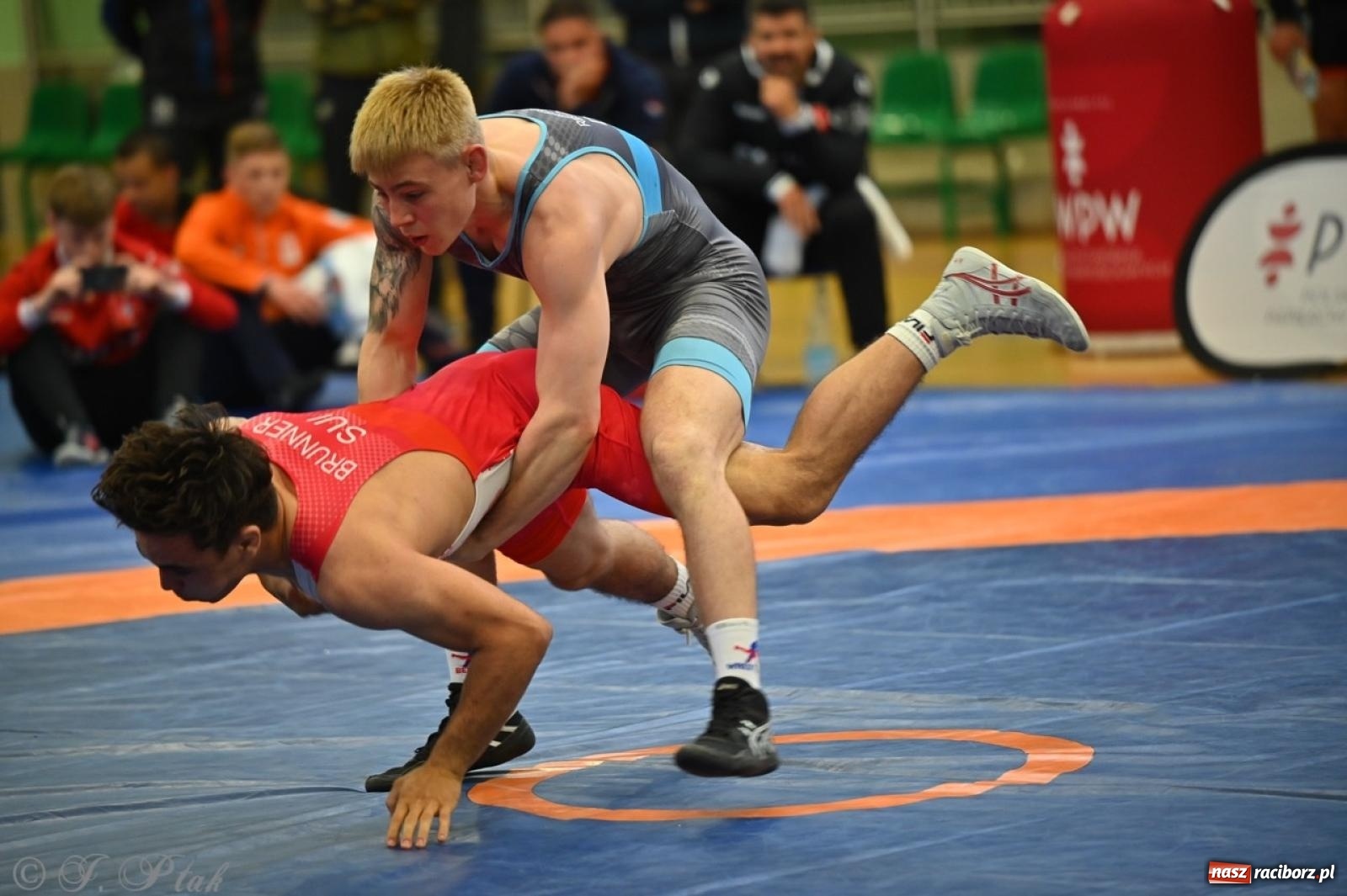 Zdjęcie w galerii na portalu naszraciborz.pl: Międzynarodowe starcie na matach. Racibórz gospodarzem Mistrzostw Polski Juniorów w zapasach klasycznych wiadomości z regionu