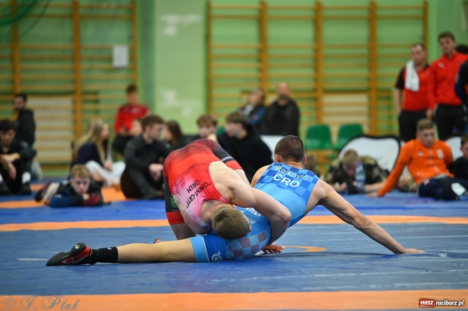 Zdjęcie w galerii na portalu naszraciborz.pl: Międzynarodowe starcie na matach. Racibórz gospodarzem Mistrzostw Polski Juniorów w zapasach klasycznych wiadomości z regionu