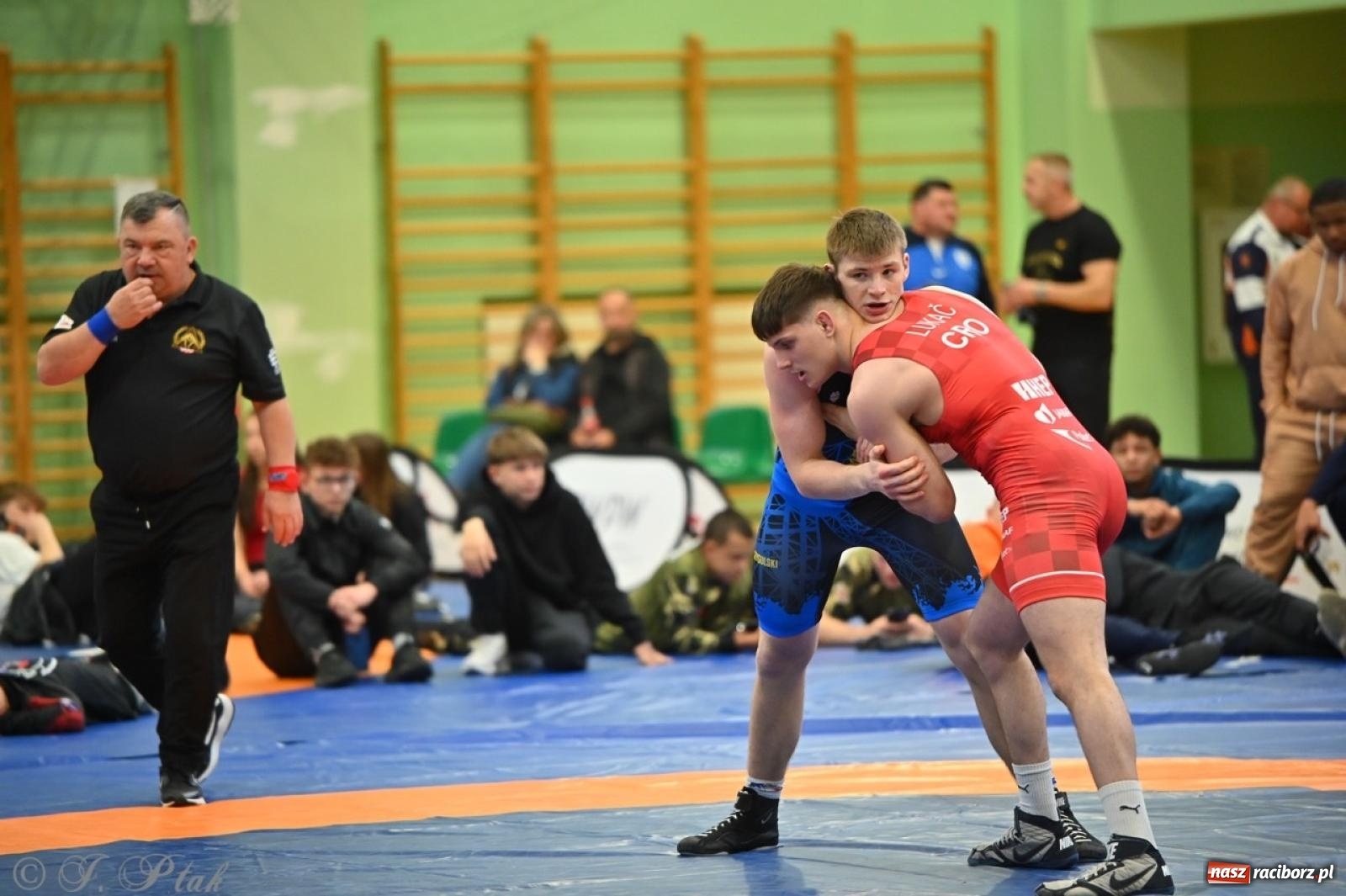Zdjęcie w galerii na portalu naszraciborz.pl: Międzynarodowe starcie na matach. Racibórz gospodarzem Mistrzostw Polski Juniorów w zapasach klasycznych wiadomości z regionu