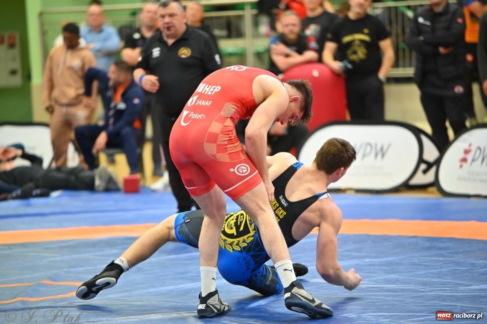 Zdjęcie w galerii na portalu naszraciborz.pl: Międzynarodowe starcie na matach. Racibórz gospodarzem Mistrzostw Polski Juniorów w zapasach klasycznych wiadomości z regionu