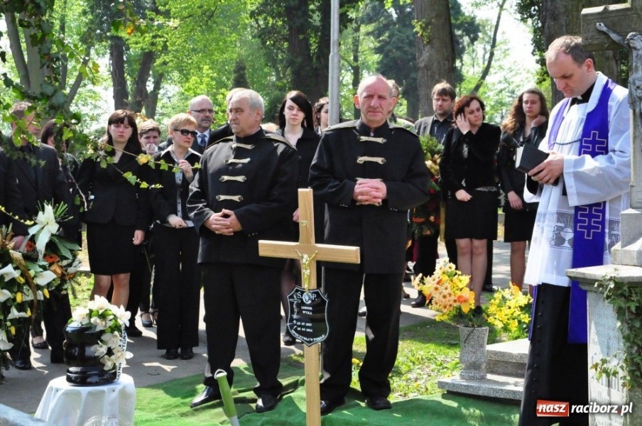 Zdjęcie w galerii na portalu naszraciborz.pl: Racibórz pożegnał Leszka Wykę wiadomości z regionu