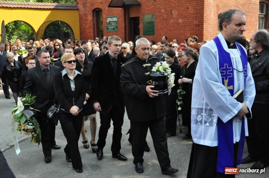 Zdjęcie w galerii na portalu naszraciborz.pl: Racibórz pożegnał Leszka Wykę wiadomości z regionu