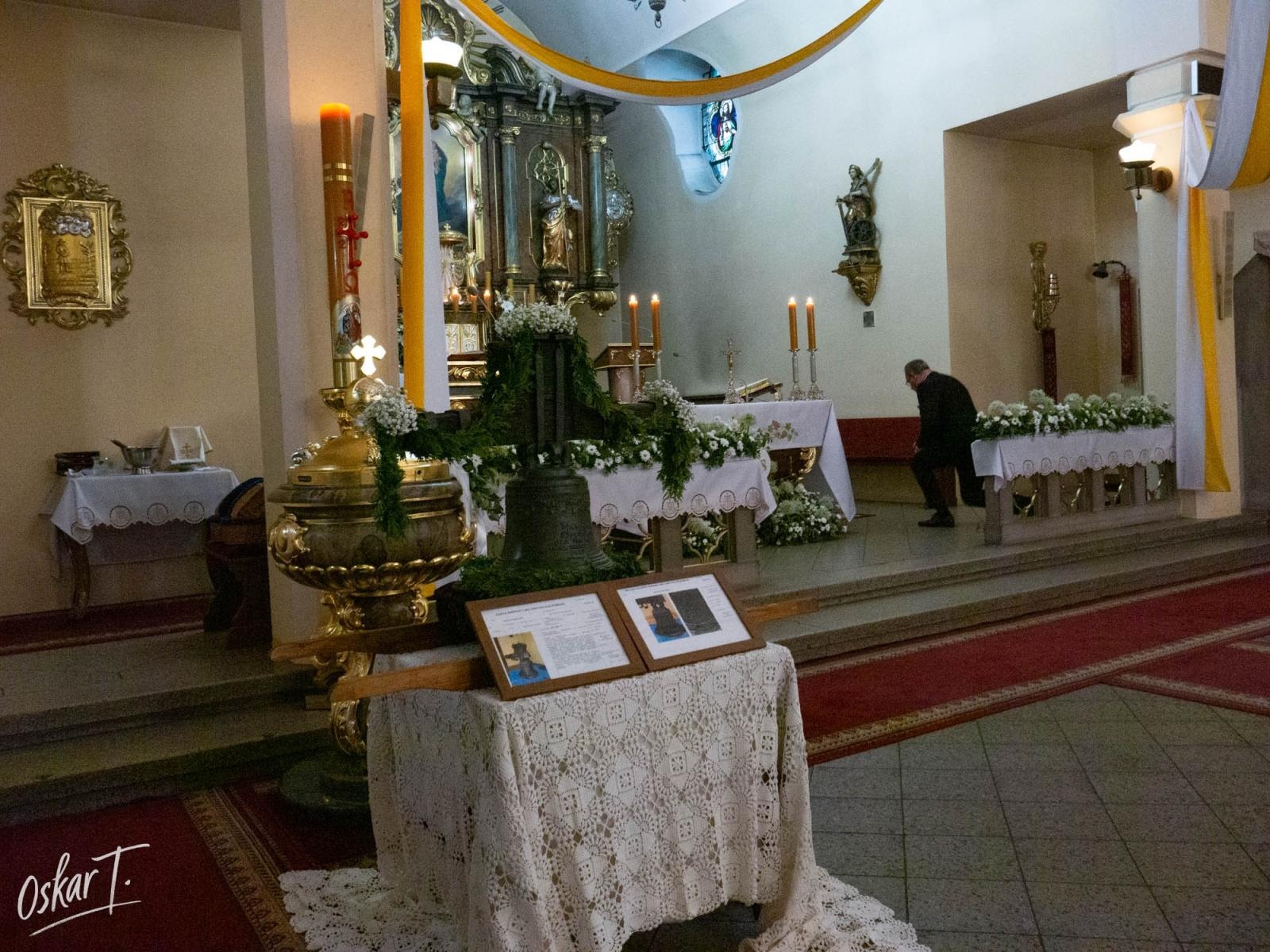 Zdjęcie w galerii na portalu naszraciborz.pl: Uroczyste poświęcenie dzwonu do kaplicy w Nędzy wiadomości z regionu