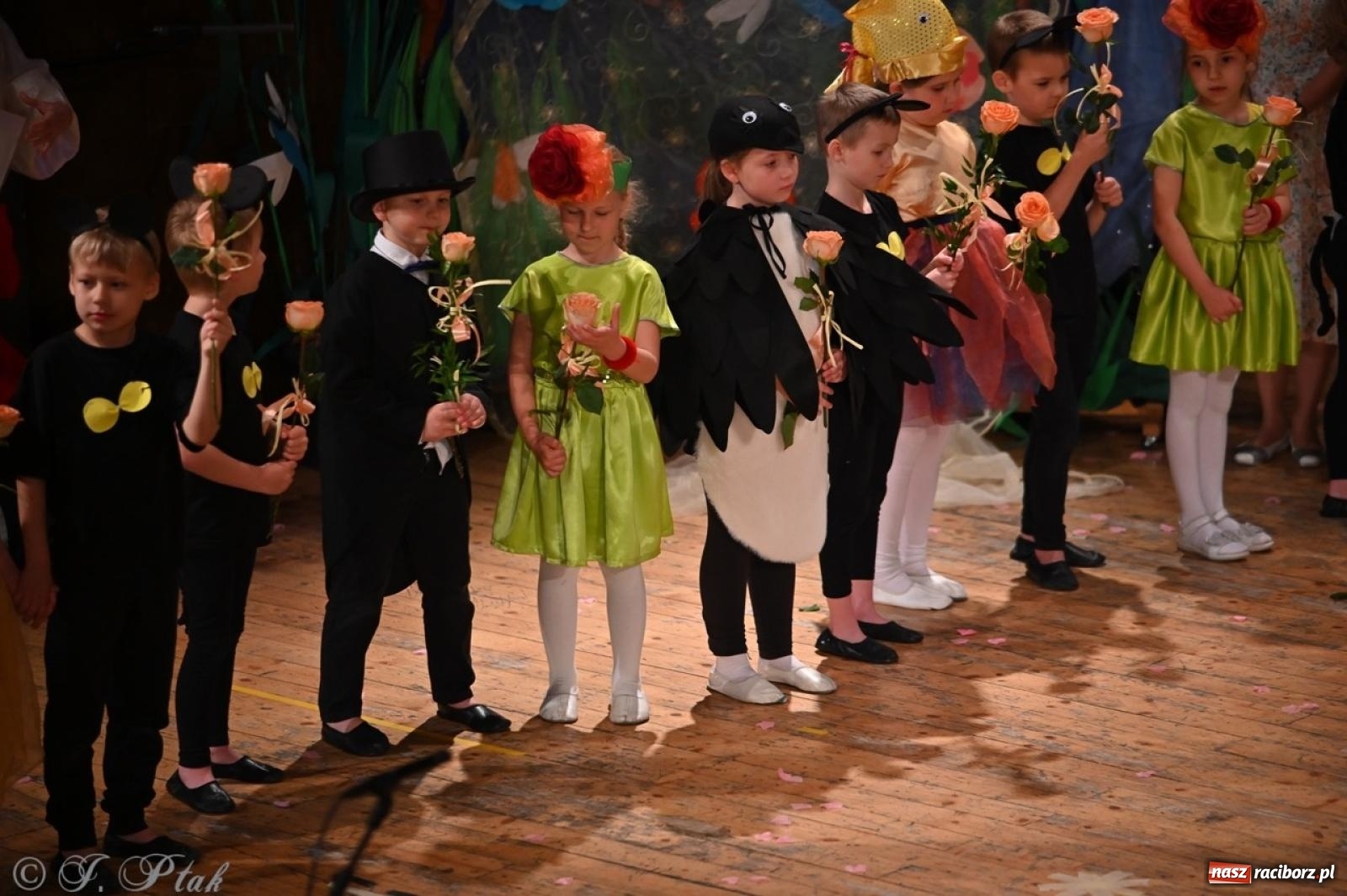 Zdjęcie w galerii na portalu naszraciborz.pl: Dzieci z Przedszkola nr 11 świętowały Dzień Mamy i Taty na scenie RCK wiadomości z regionu