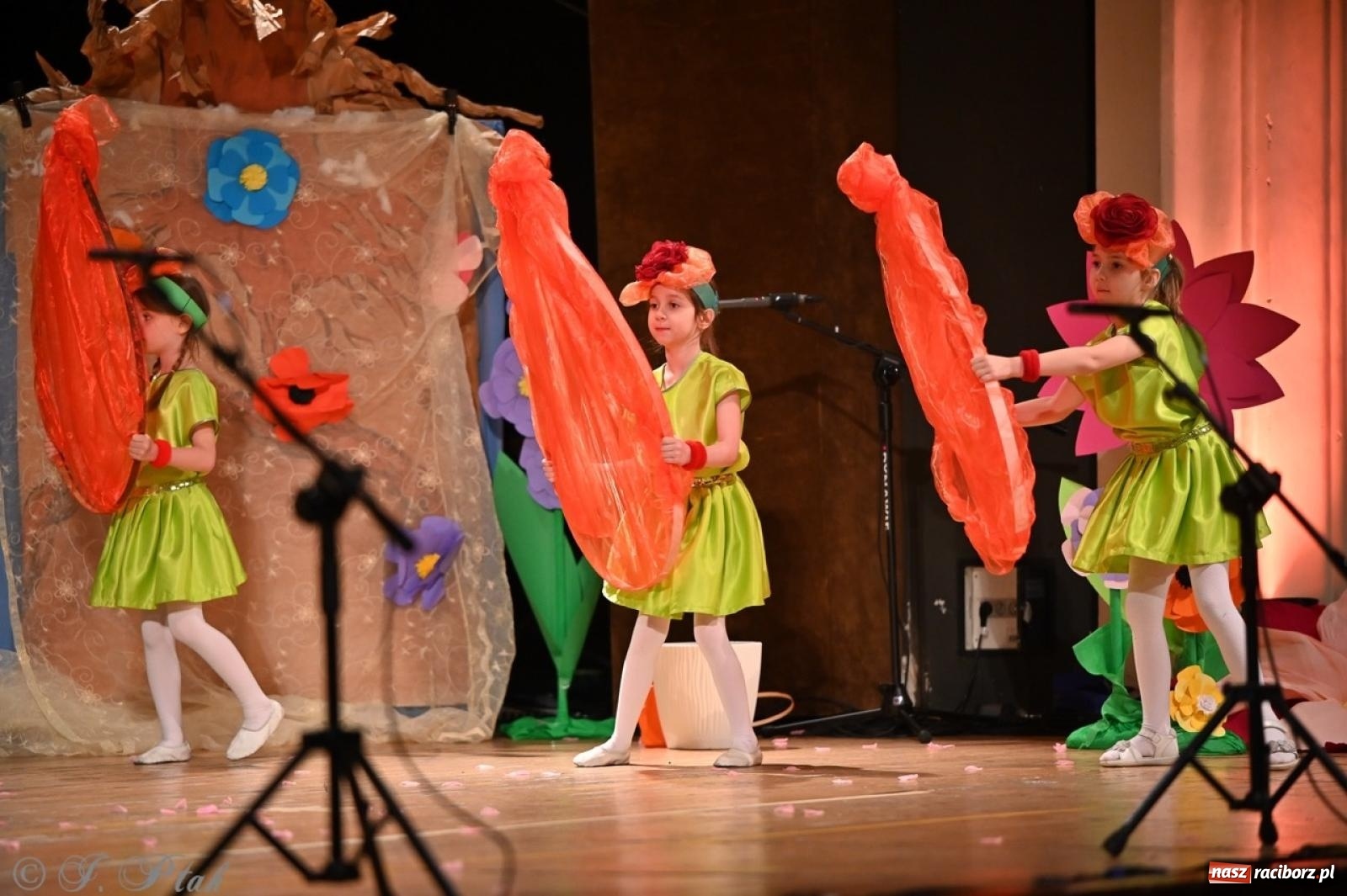 Zdjęcie w galerii na portalu naszraciborz.pl: Dzieci z Przedszkola nr 11 świętowały Dzień Mamy i Taty na scenie RCK wiadomości z regionu