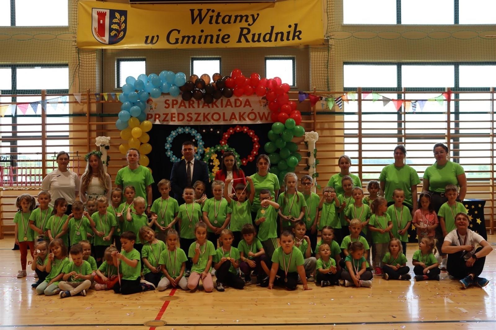 Zdjęcie w galerii na portalu naszraciborz.pl: Gminna Spartakiada Przedszkolaków w Rudniku: integracja i sportowe pasje wiadomości z regionu