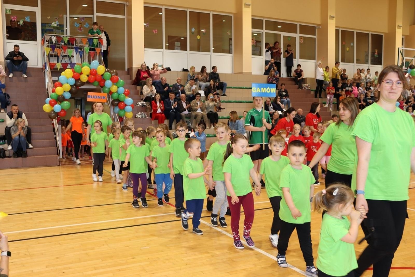 Zdjęcie w galerii na portalu naszraciborz.pl: Gminna Spartakiada Przedszkolaków w Rudniku: integracja i sportowe pasje wiadomości z regionu