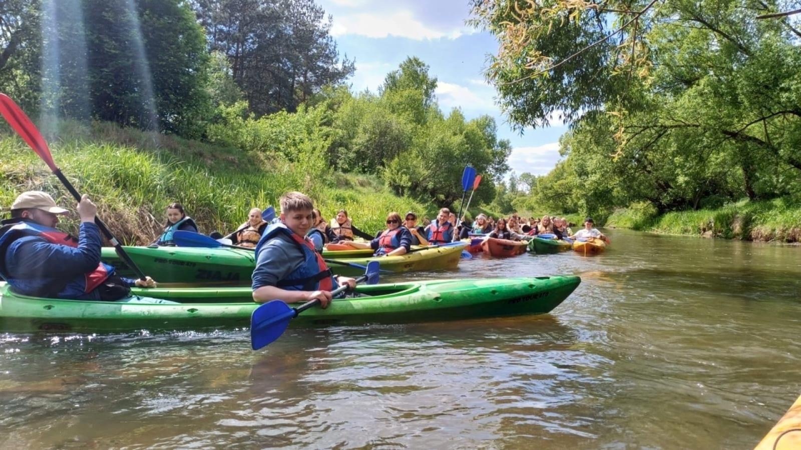 Zdjęcie w galerii na portalu naszraciborz.pl: Z kajaka do muzeum, z miasta na wulkan – wyprawa w ramach LET’S GET FIT! wiadomości z regionu