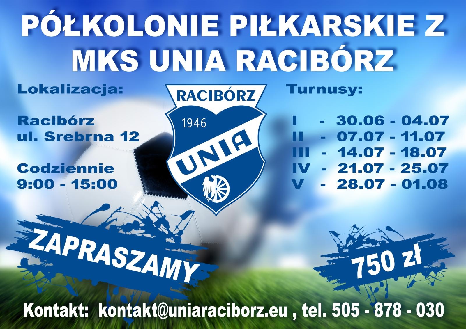 Zdjęcie w galerii na portalu naszraciborz.pl: Półkolonie piłkarskie Lato 2025 – zapisy rozpoczęte wiadomości z regionu