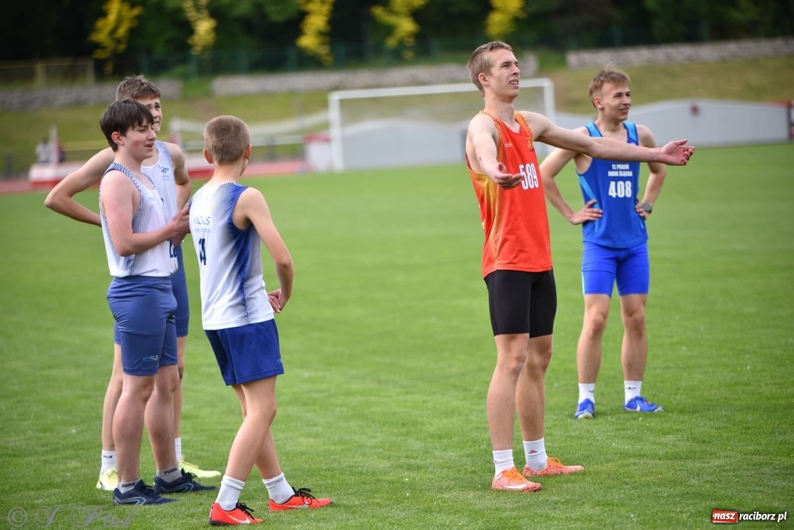 Zdjęcie w galerii na portalu naszraciborz.pl: Mistrzostwa województwa śląskiego w lekkoatletyce w Raciborzu U18, U20 i seniorzy wiadomości z regionu