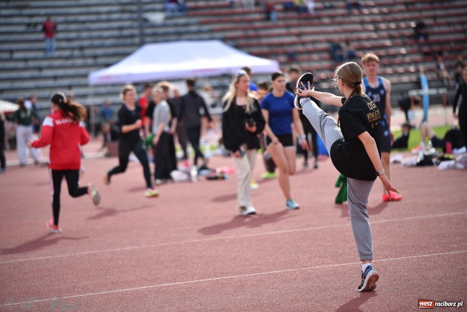 Zdjęcie w galerii na portalu naszraciborz.pl: Mistrzostwa województwa śląskiego w lekkoatletyce w Raciborzu U18, U20 i seniorzy wiadomości z regionu
