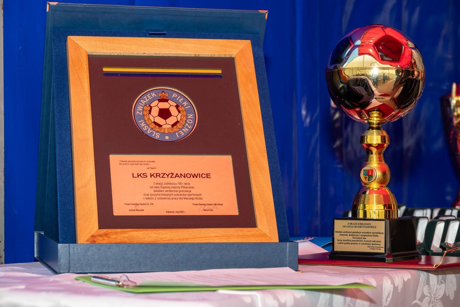 Zdjęcie w galerii na portalu naszraciborz.pl: Jubileusz 105-lecia LKS Krzyżanowice wiadomości z regionu