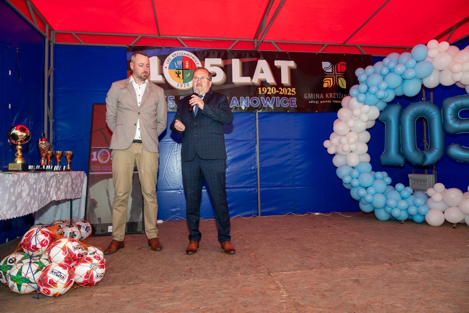 Zdjęcie w galerii na portalu naszraciborz.pl: Jubileusz 105-lecia LKS Krzyżanowice wiadomości z regionu