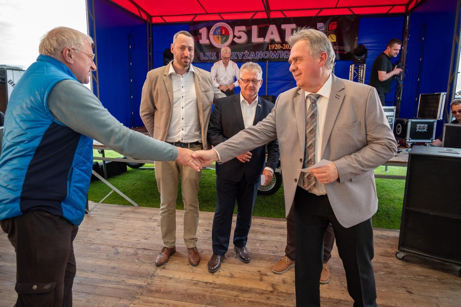 Zdjęcie w galerii na portalu naszraciborz.pl: Jubileusz 105-lecia LKS Krzyżanowice wiadomości z regionu