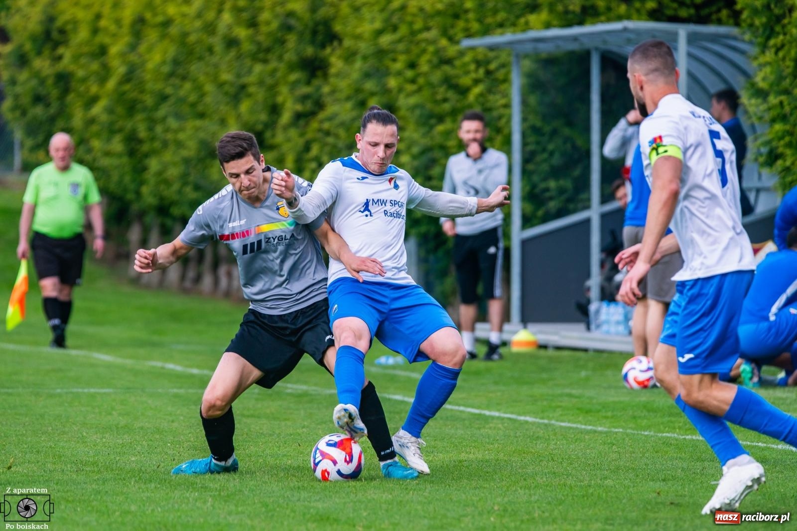 Zdjęcie w galerii na portalu naszraciborz.pl: Kolejarz rozpędzał się powoli. Lider z Chałupek z wygraną [FOTO] wiadomości z regionu