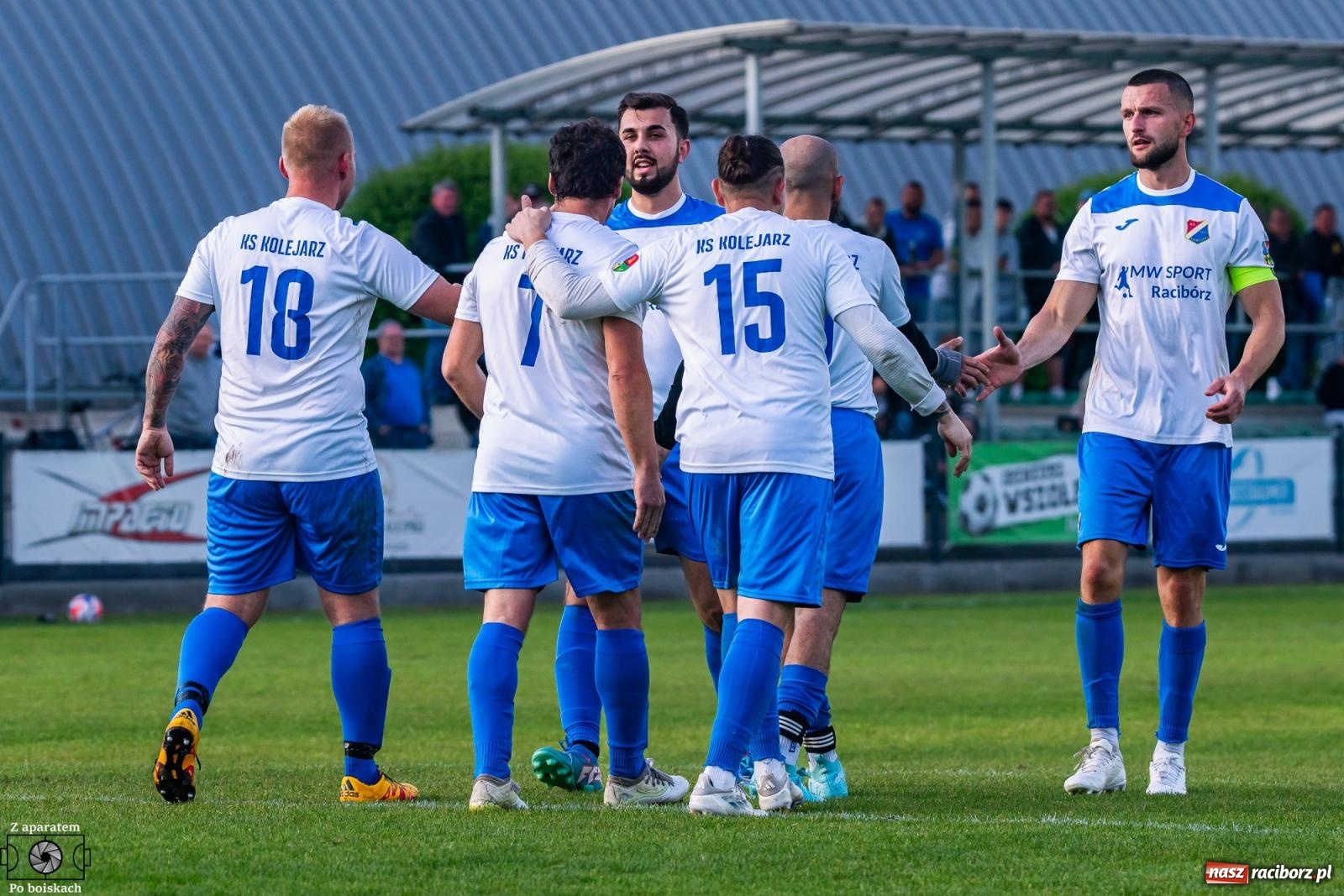 Zdjęcie w galerii na portalu naszraciborz.pl: Kolejarz rozpędzał się powoli. Lider z Chałupek z wygraną [FOTO] wiadomości z regionu