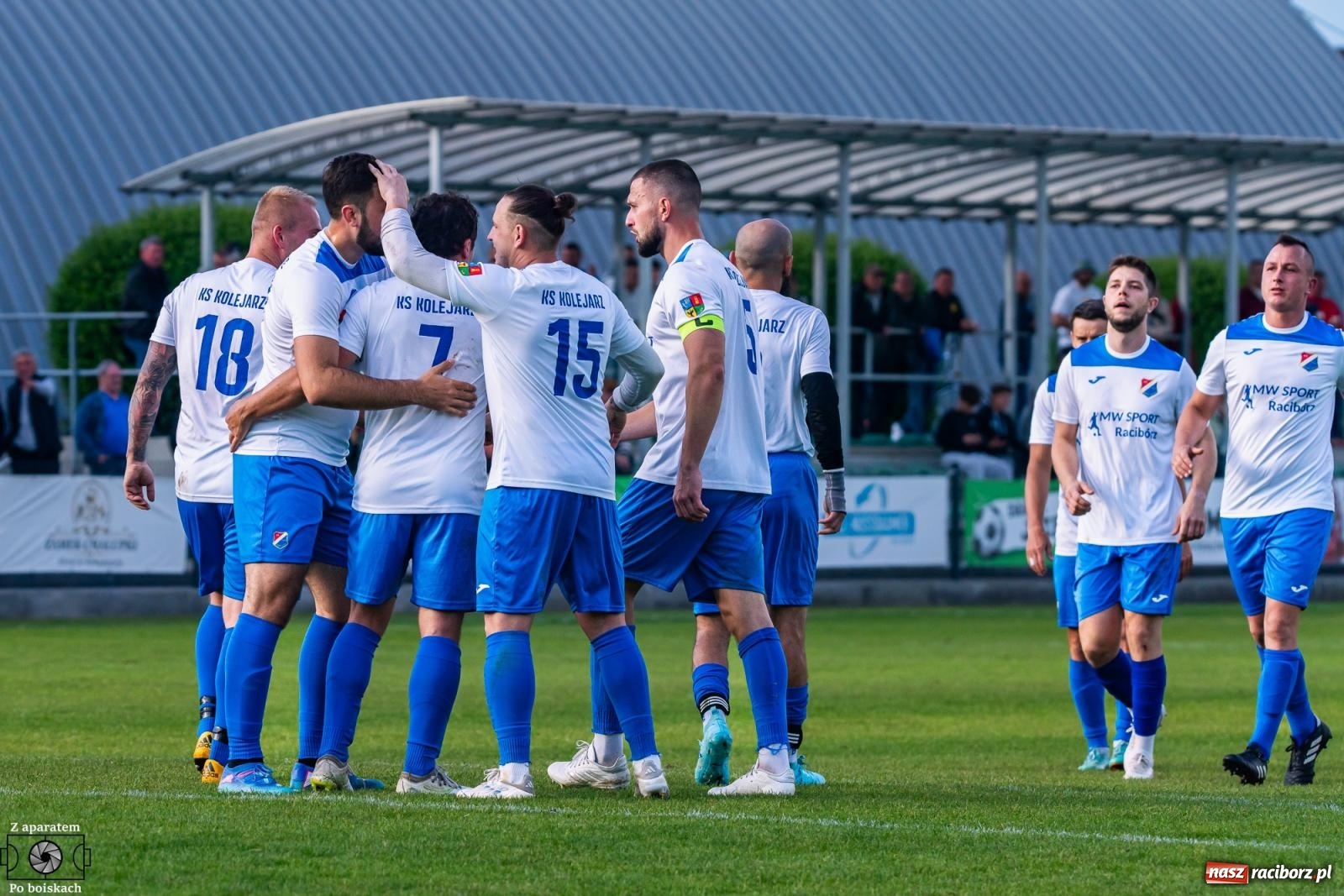 Zdjęcie w galerii na portalu naszraciborz.pl: Kolejarz rozpędzał się powoli. Lider z Chałupek z wygraną [FOTO] wiadomości z regionu