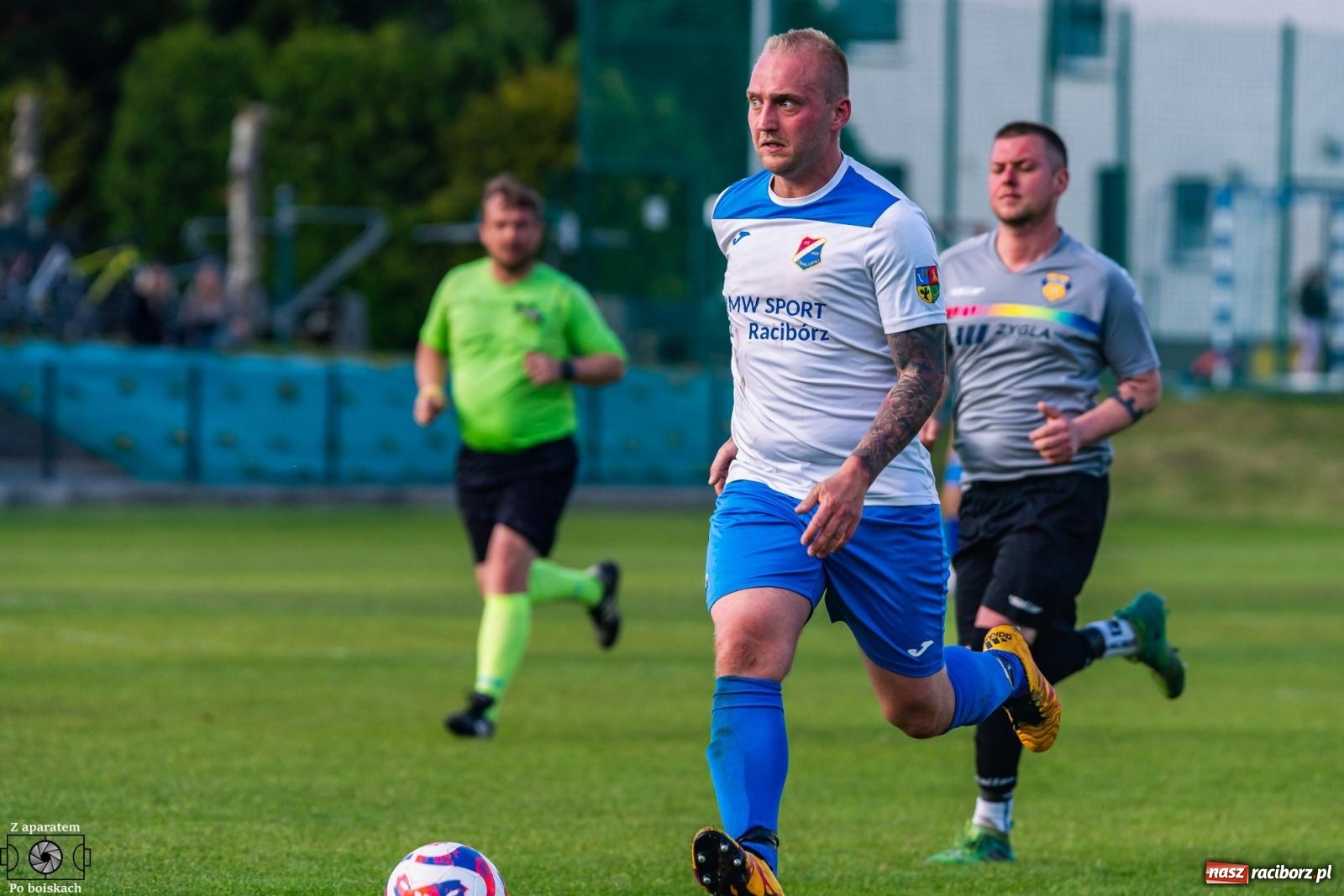 Zdjęcie w galerii na portalu naszraciborz.pl: Kolejarz rozpędzał się powoli. Lider z Chałupek z wygraną [FOTO] wiadomości z regionu