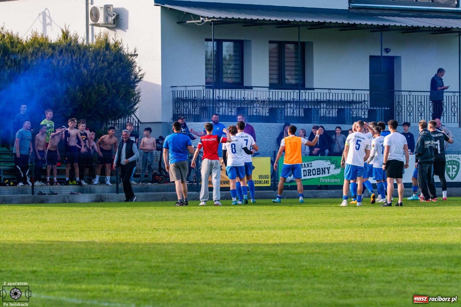 Zdjęcie w galerii na portalu naszraciborz.pl: Kolejarz rozpędzał się powoli. Lider z Chałupek z wygraną [FOTO] wiadomości z regionu