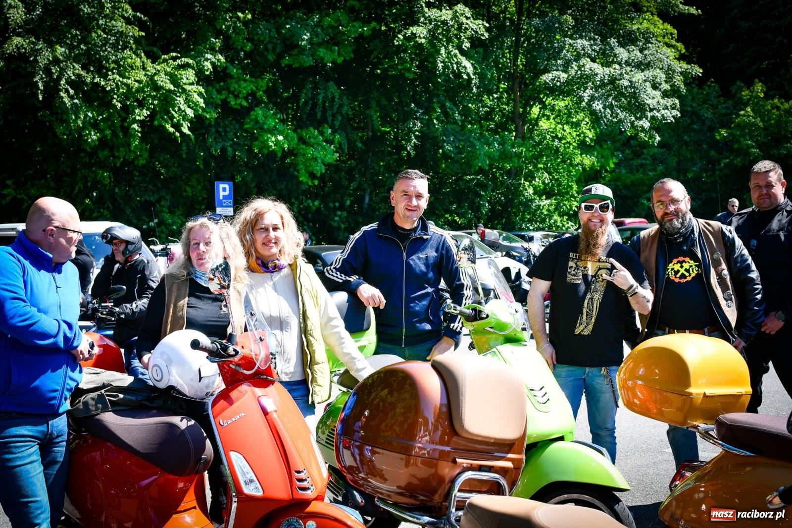 Zdjęcie w galerii na portalu naszraciborz.pl: II Spotkanie Motocyklowe w Raciborskim Grodzie – parada za nami, trwa piknik wiadomości z regionu