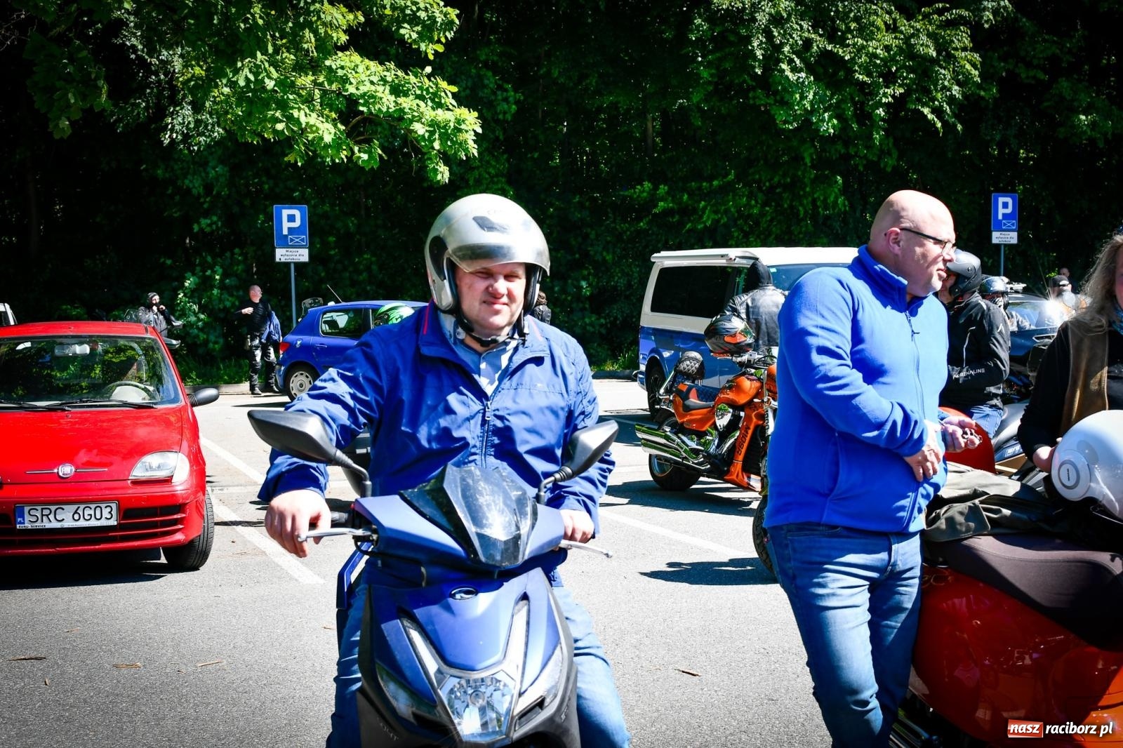Zdjęcie w galerii na portalu naszraciborz.pl: II Spotkanie Motocyklowe w Raciborskim Grodzie – parada za nami, trwa piknik wiadomości z regionu