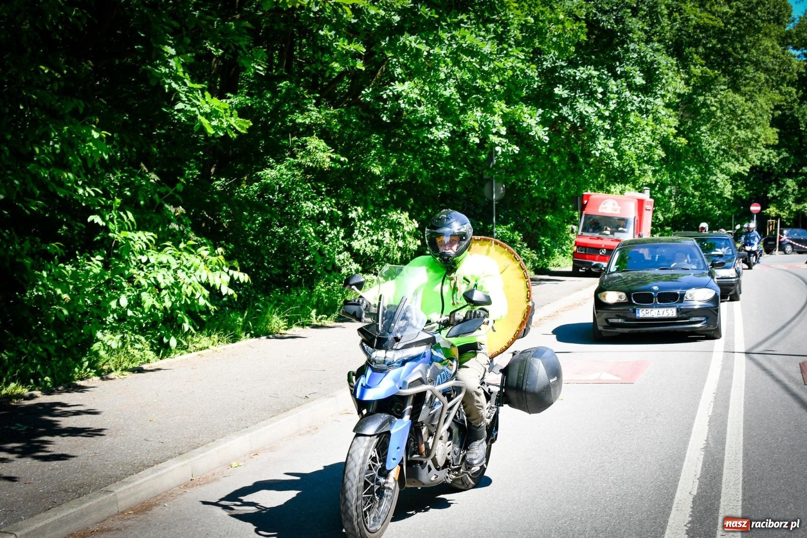Zdjęcie w galerii na portalu naszraciborz.pl: II Spotkanie Motocyklowe w Raciborskim Grodzie – parada za nami, trwa piknik wiadomości z regionu