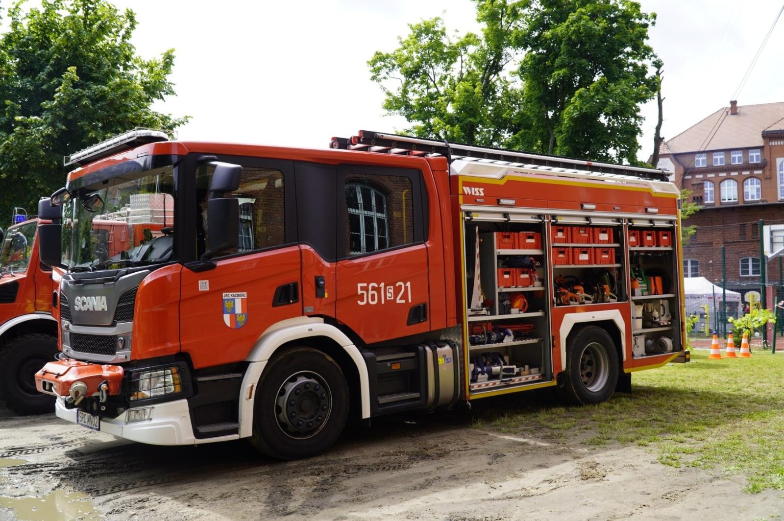 Zdjęcie w galerii na portalu naszraciborz.pl: Dzień Dziecka z Mundurem w SOSWNiS w Raciborzu [WIDEO] wiadomości z regionu