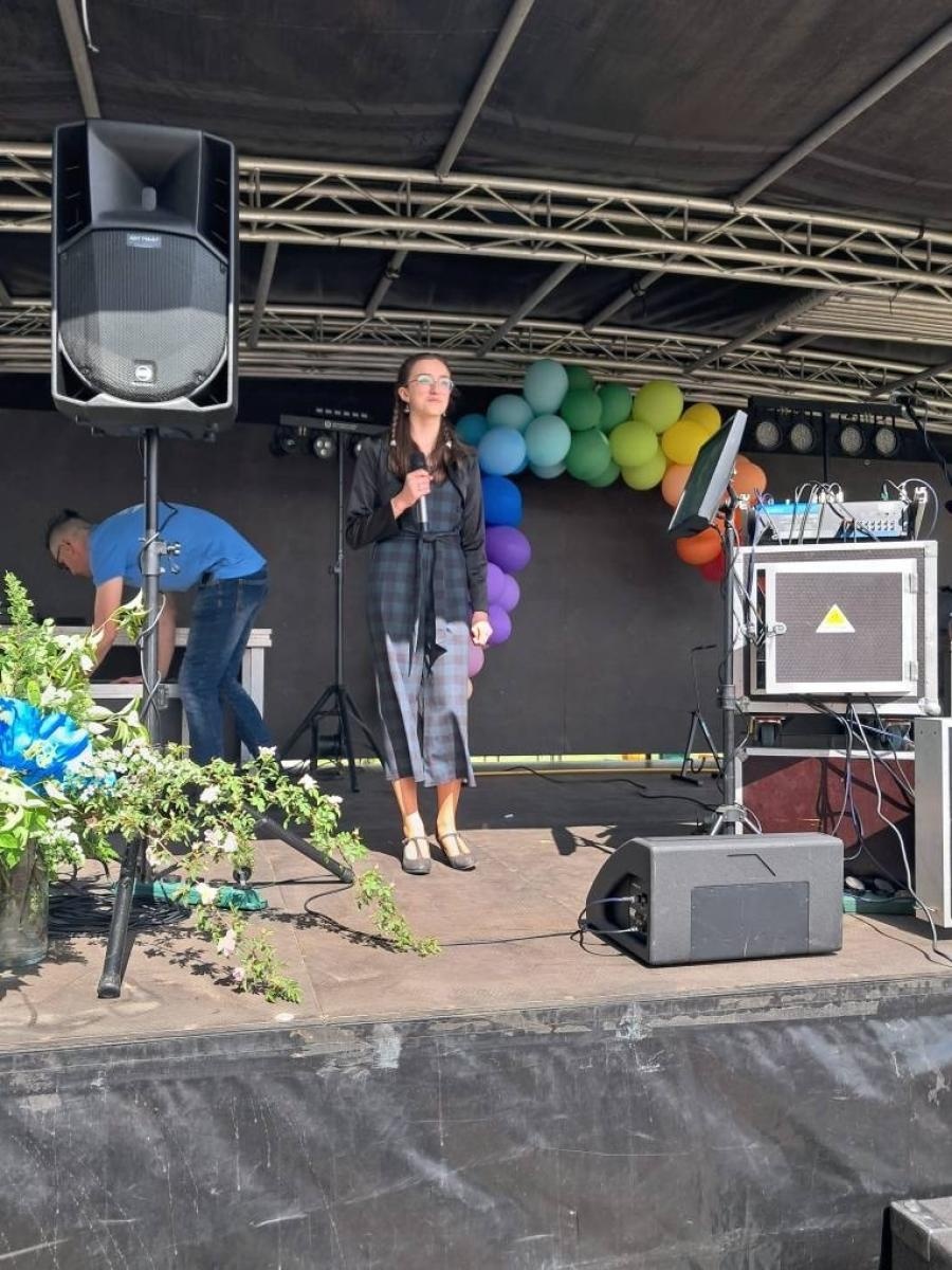 Zdjęcie w galerii na portalu naszraciborz.pl: Rodzinny festyn w Siedliskach: święto dzieci i mam pełne radości wiadomości z regionu