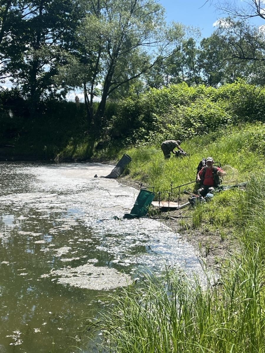 Zdjęcie w galerii na portalu naszraciborz.pl: Wędkarze rywalizowali o Puchar Dyrektora Tokai Cobex w Raciborzu wiadomości z regionu