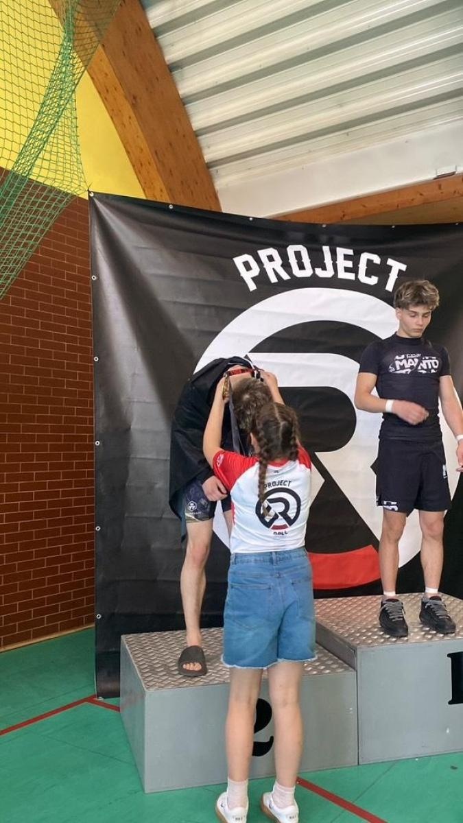 Zdjęcie w galerii na portalu naszraciborz.pl: Srebrny medal Kuby Bończyka na zawodach Project Roll Jiu-Jitsu 4 wiadomości z regionu