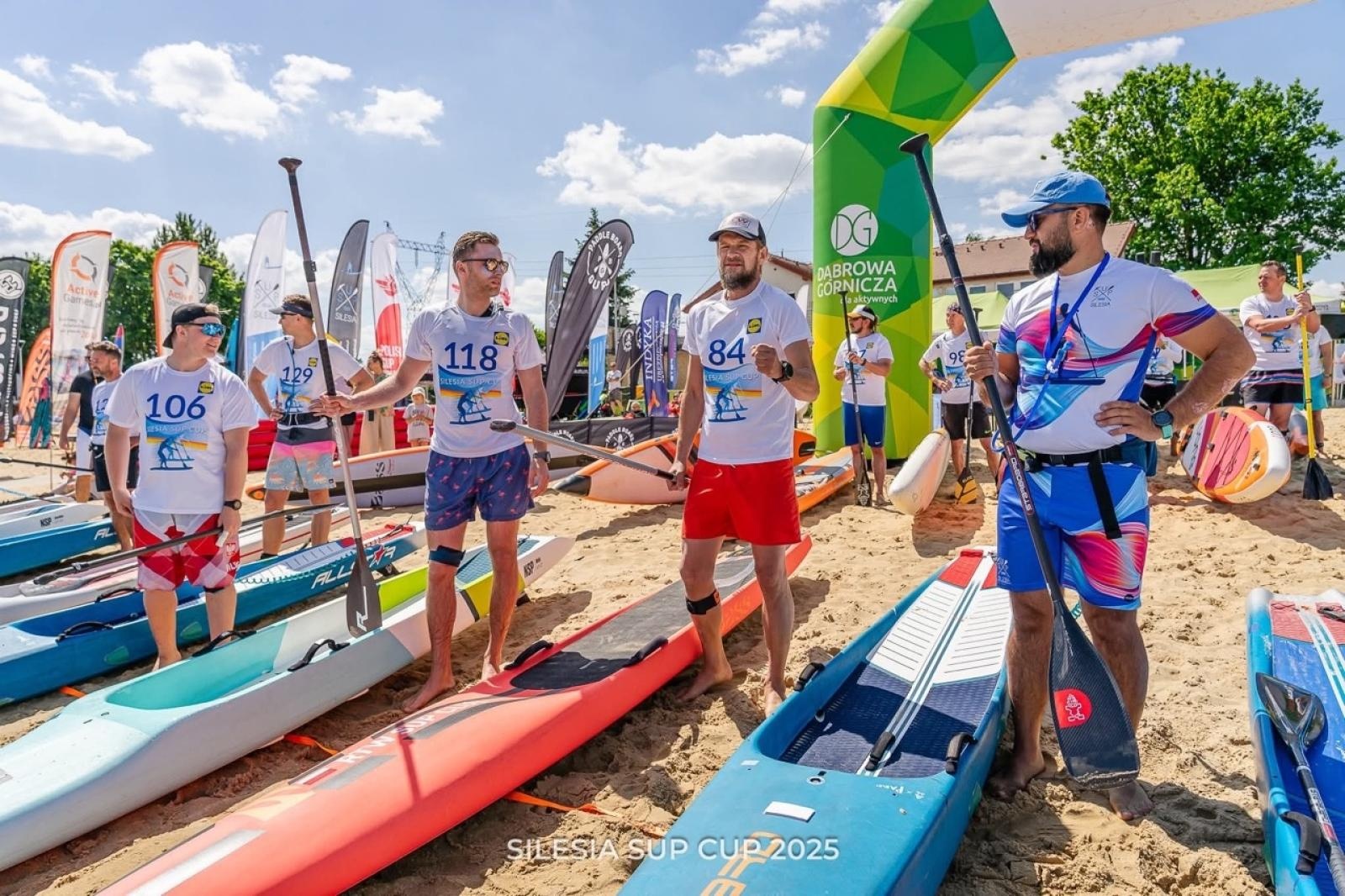 Zdjęcie w galerii na portalu naszraciborz.pl: SilesiaSupCUP na Pogorii: RTW Racibórz zdominowało zawody paddleboardowe wiadomości z regionu