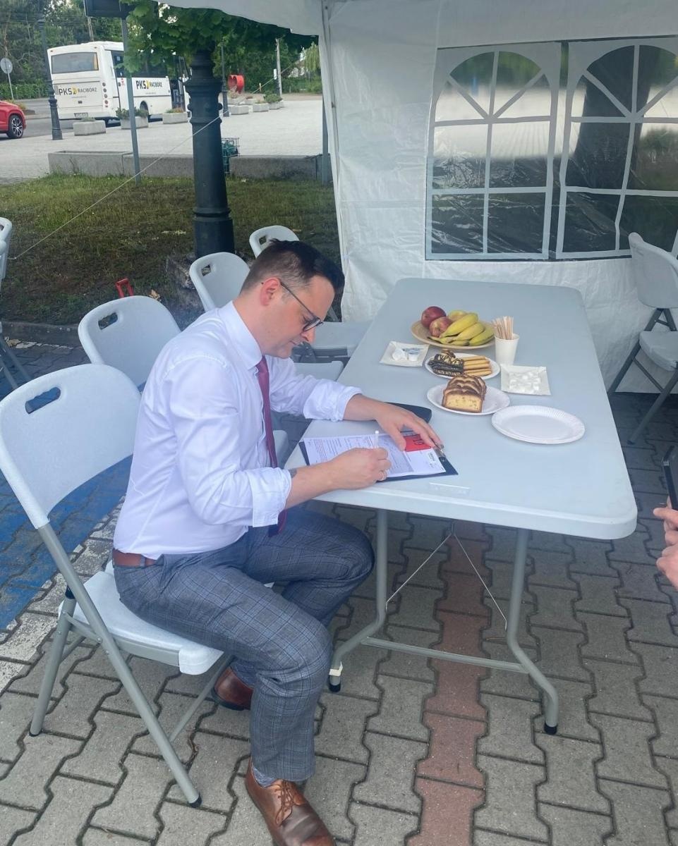 Zdjęcie w galerii na portalu naszraciborz.pl: Czwarta zbiórka krwi w Kuźni Raciborskiej wiadomości z regionu