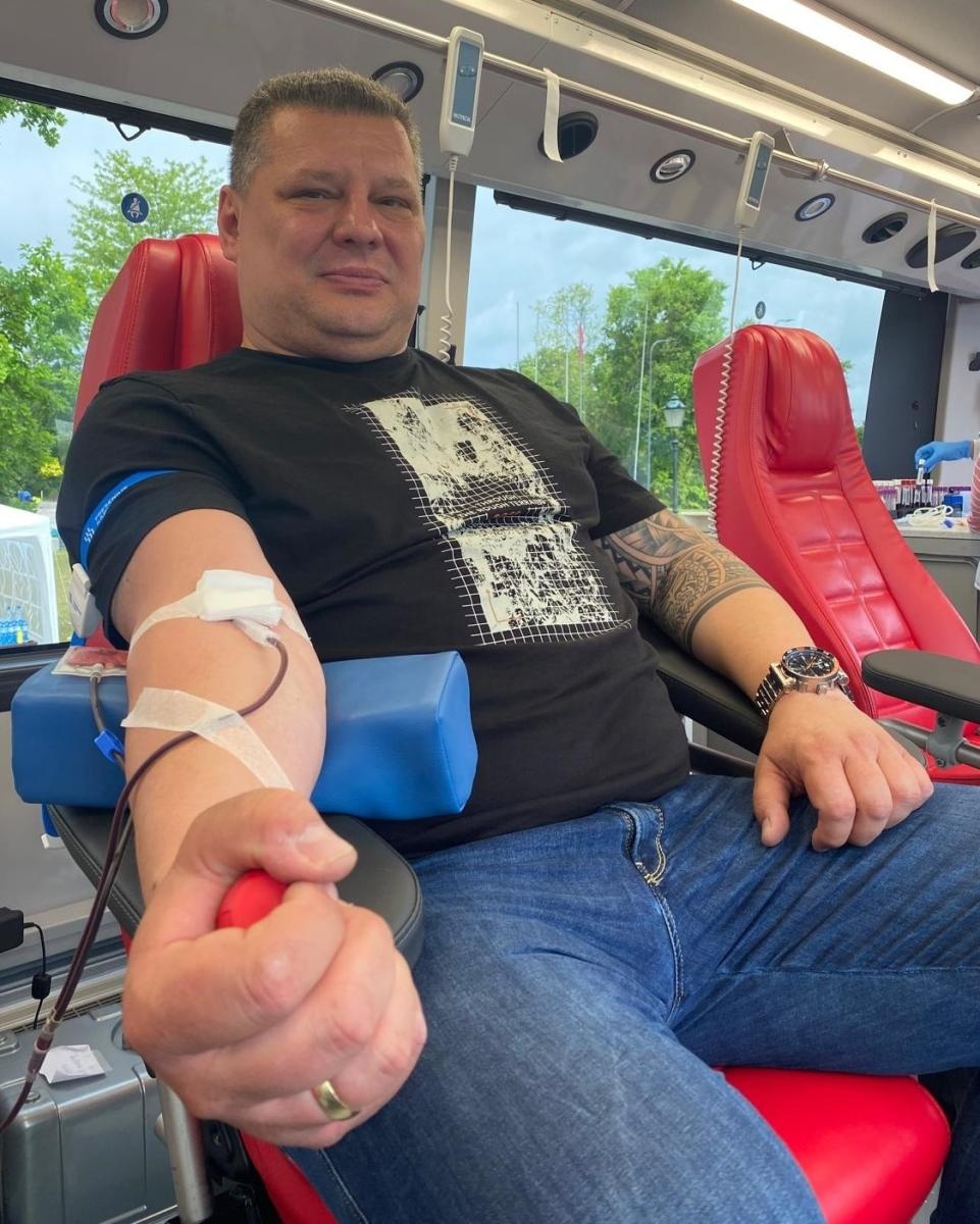 Zdjęcie w galerii na portalu naszraciborz.pl: Czwarta zbiórka krwi w Kuźni Raciborskiej wiadomości z regionu