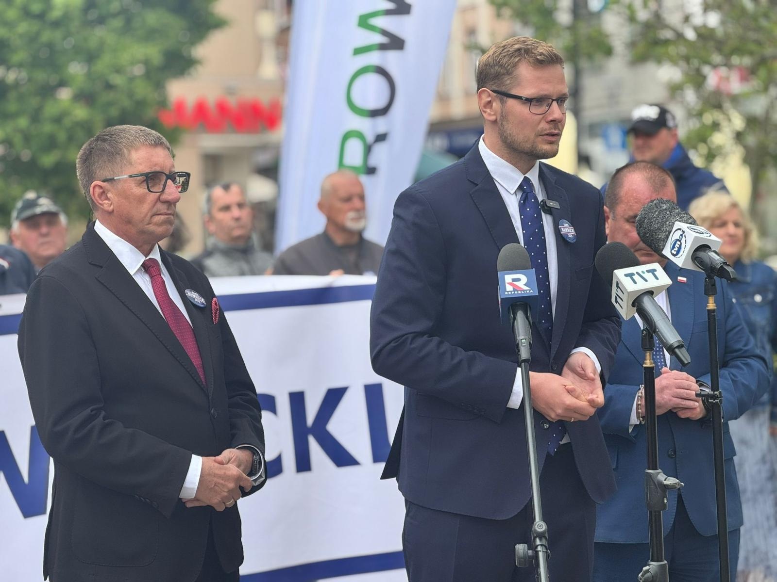 Zdjęcie w galerii na portalu naszraciborz.pl: W Rybniku posłowie PiS podsumowali kampanię Karola Nawrockiego. Mówili o stawce wyborów wiadomości z regionu