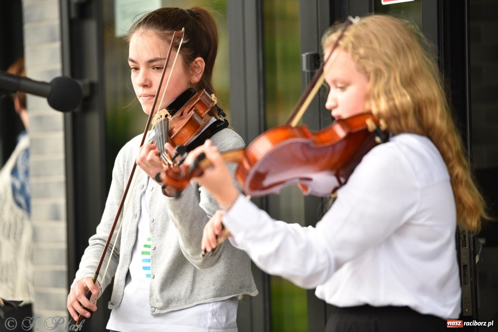 Zdjęcie w galerii na portalu naszraciborz.pl: Rodzinny festyn przed szkołą muzyczną. Było gwarno, kolorowo i radośnie [FOTO i WIDEO] wiadomości z regionu