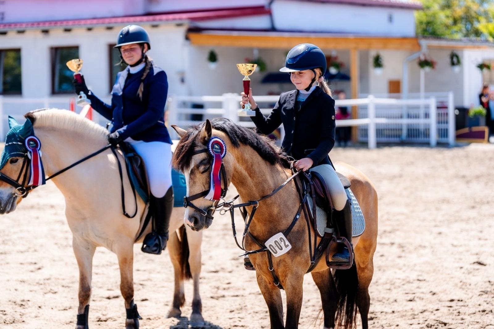 Zdjęcie w galerii na portalu naszraciborz.pl: Sportowe emocje i rodzinna atmosfera – zawody jeździeckie w Kornicach pod patronatem Wójta Gminy Pietrowice Wielkie wiadomości z regionu