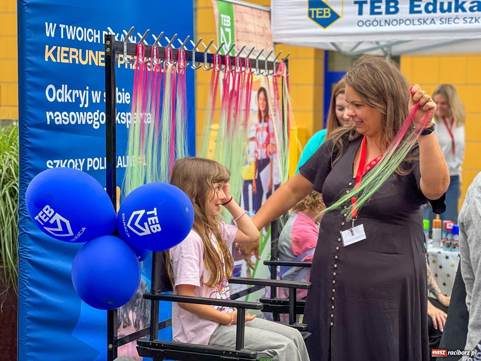 Zdjęcie w galerii na portalu naszraciborz.pl: Dzień Dziecka na Długiej: kolorowy festyn dla najmłodszych wiadomości z regionu